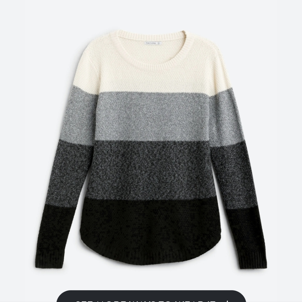Stitch Fix Pink Cliver, gray, XL